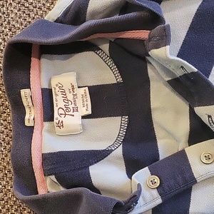 Medium slim fit penguin collar shirt